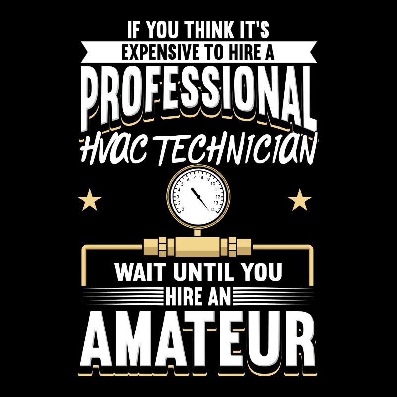 Technicien professionnel en climatisation disant