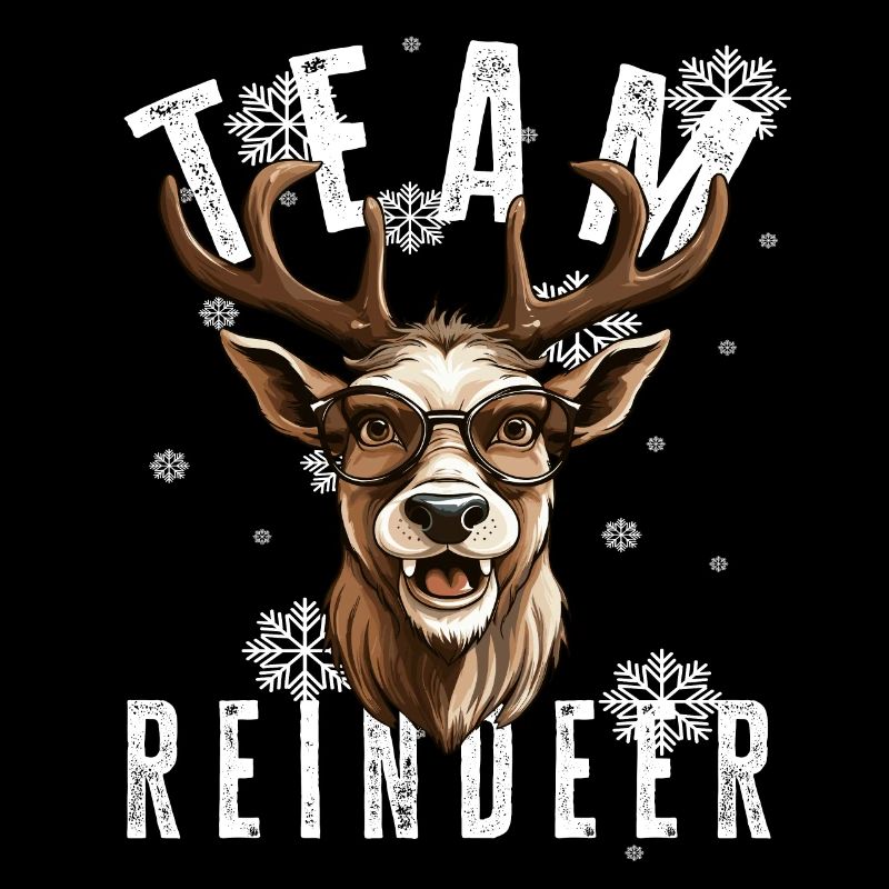 Motif de Noël renne Noël équipe renne