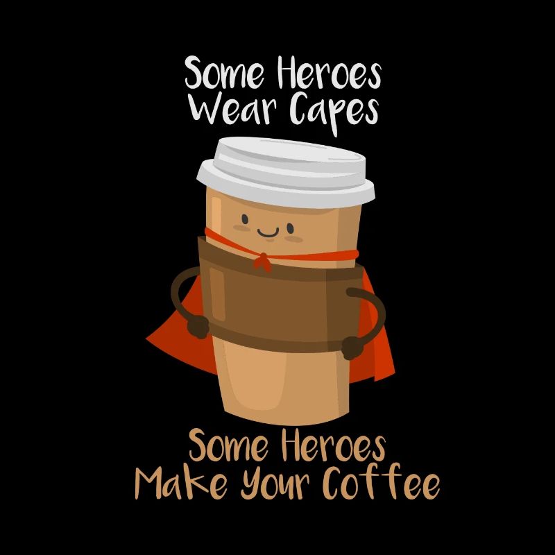 Mein Barista ist mein Superheld - Kaffee Koffein