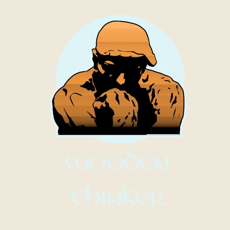 Wooden Thinker