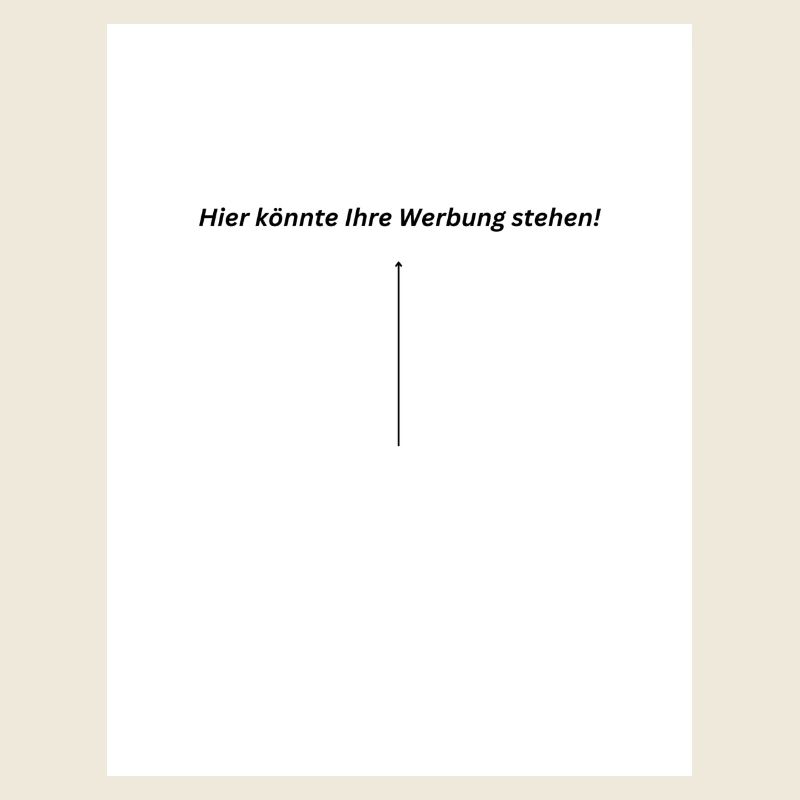 Hier könnte Ihre Werbung stehen