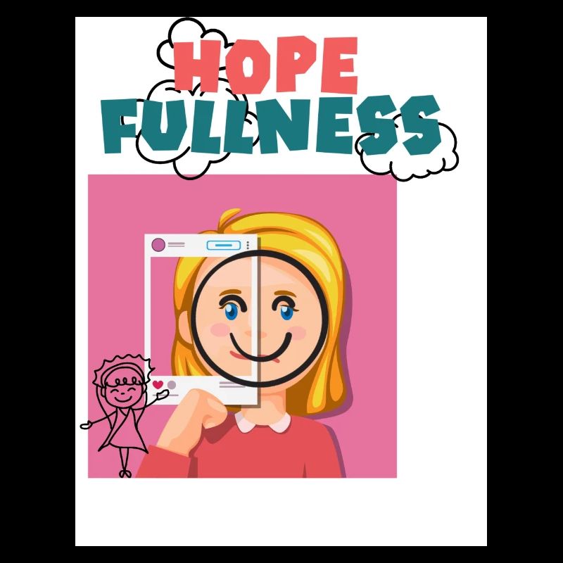 Hoffnung Fülle. Voller Hoffnung. Hoffen.