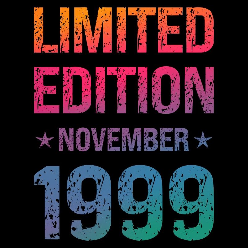 Limited Edition 25th Birthday Party Vintage 1999