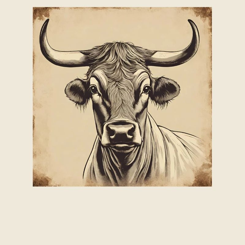 Vache vintage