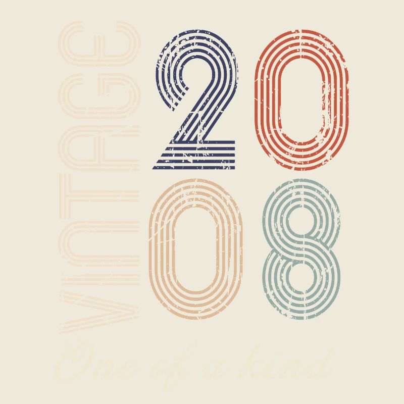 16e anniversaire 2008 - idée cadeau rétro Vintage