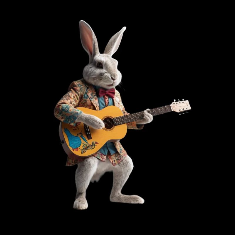 Rabbit Gitarre