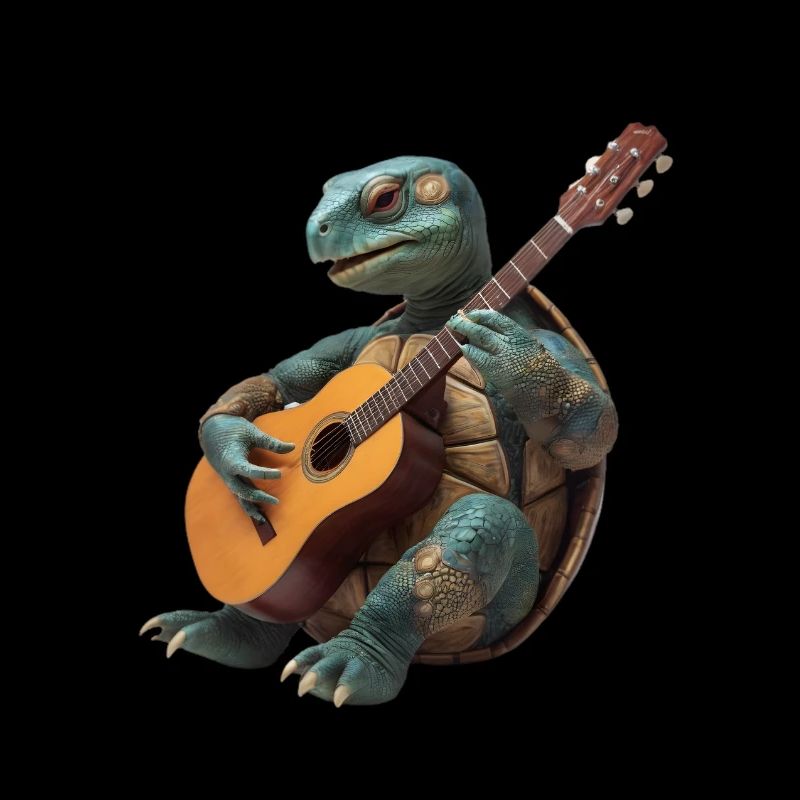 tortue guitare