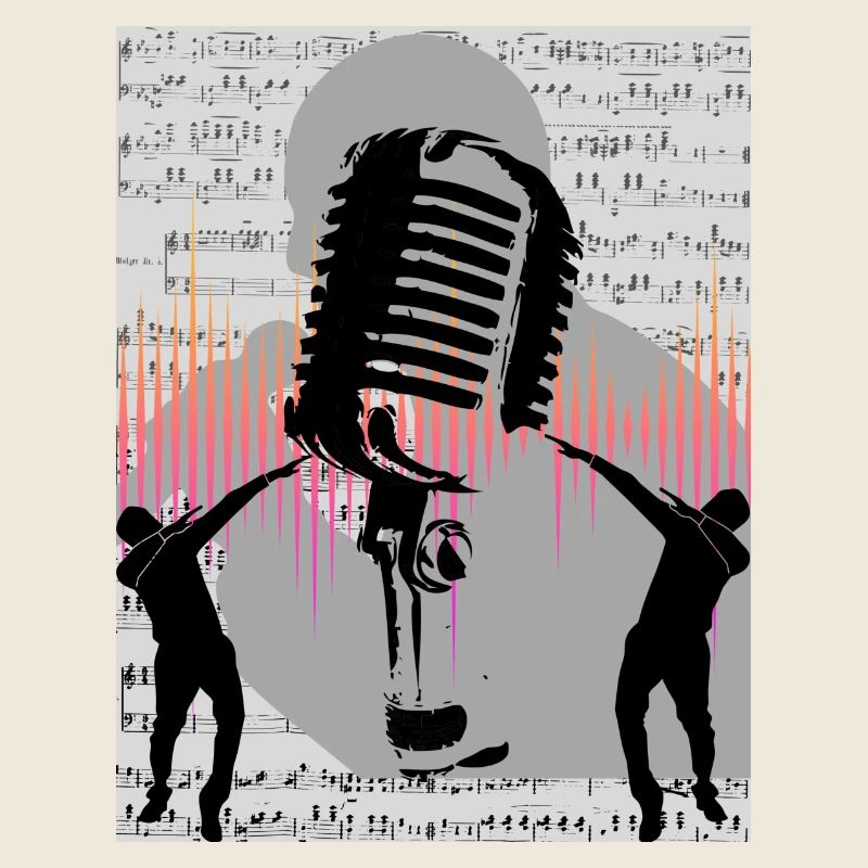 Liebe zur Musik Sänger