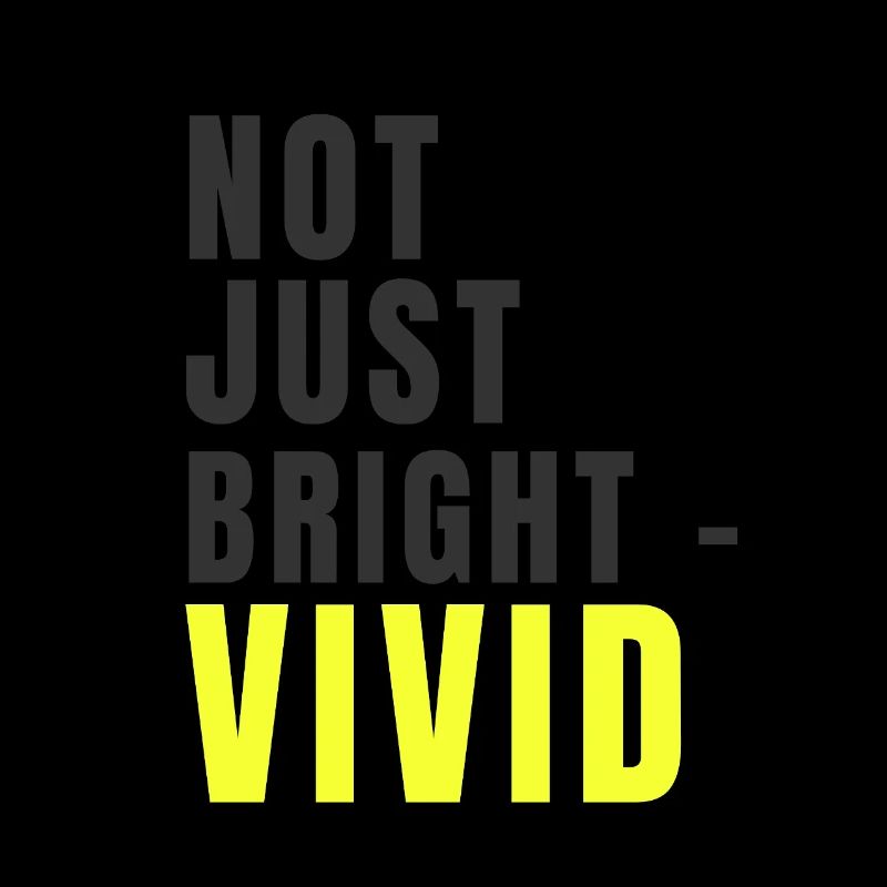 Not Just Bright - Vivid gelb