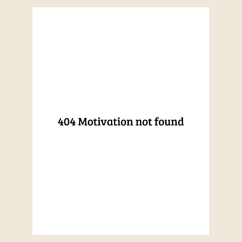 404 Motivation not found
