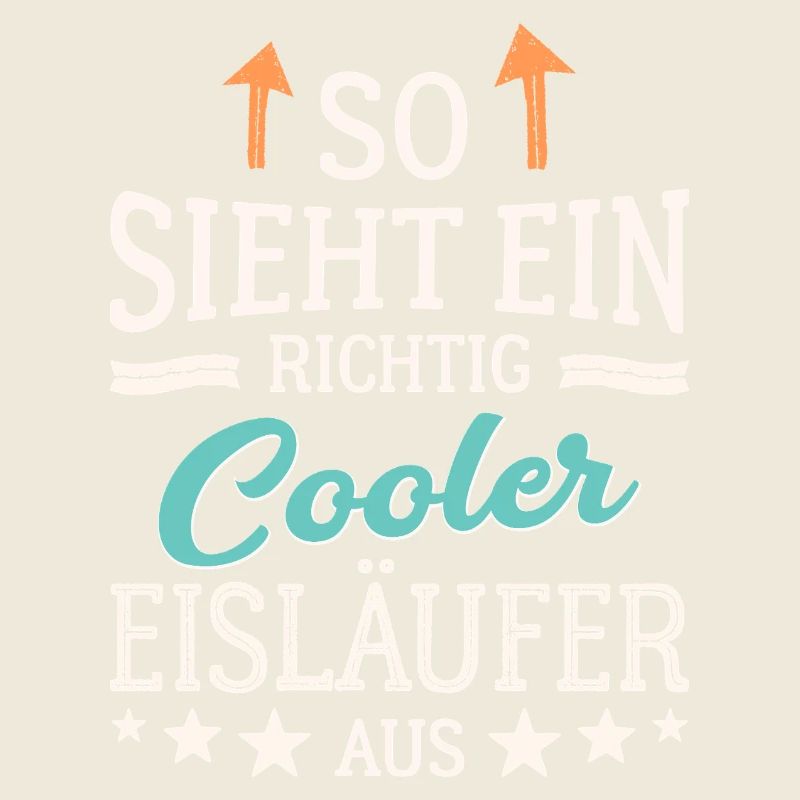 So sieht ein richtig cooler Eisläufer aus