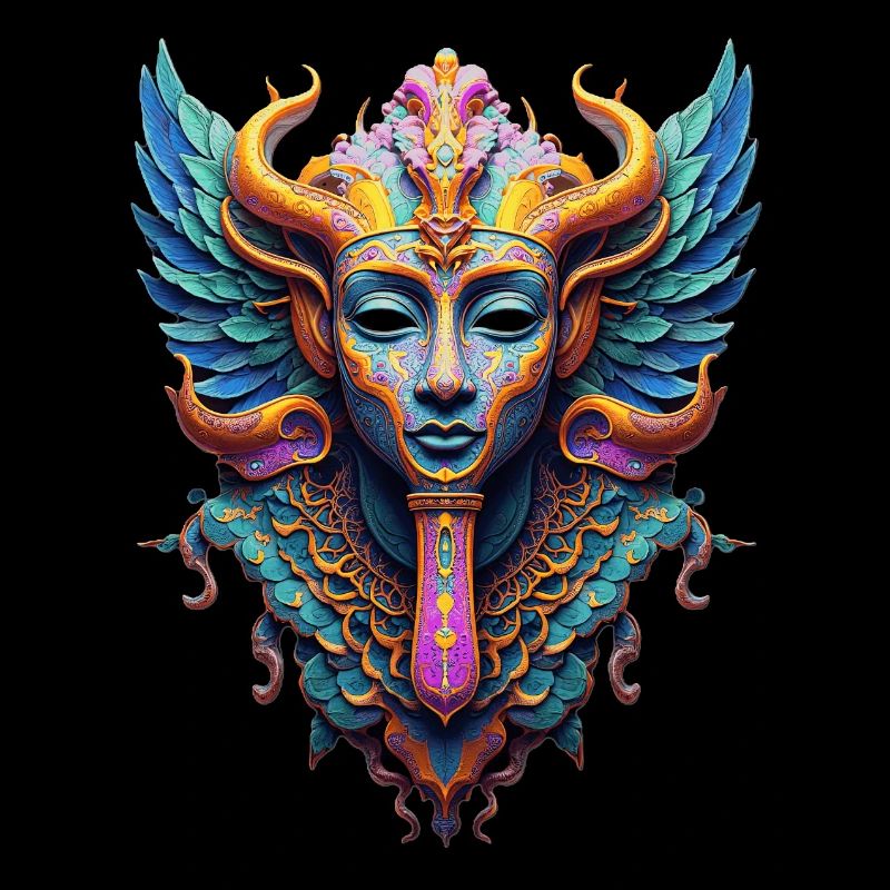 Balinese Budda Style God - Fantasy Art