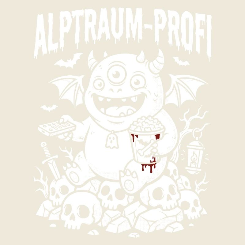 Minimalist Blood Drop Horror Design