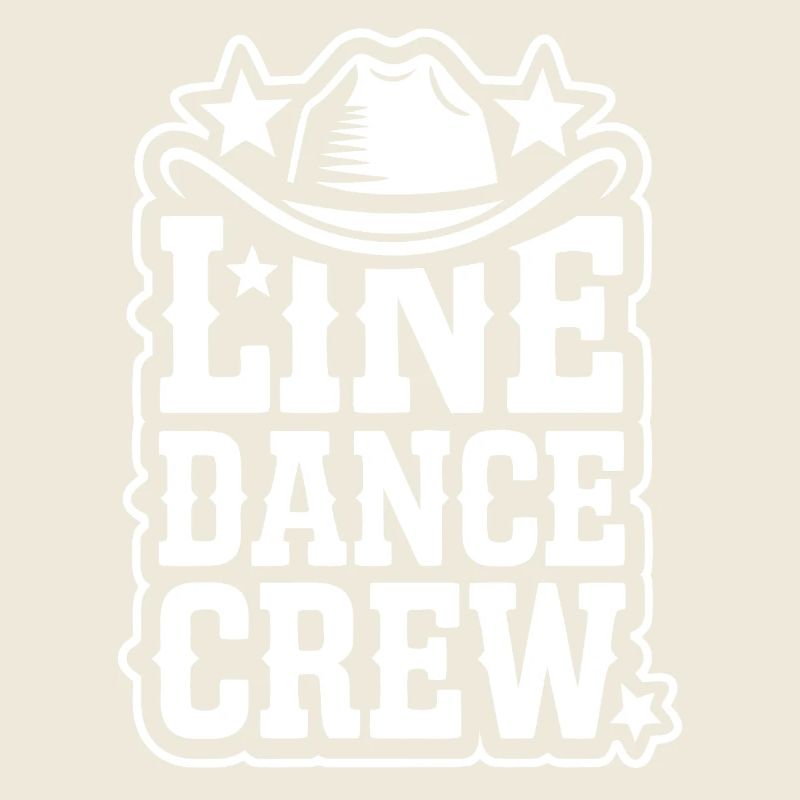 Line Dance Crew – Western Hut Logo