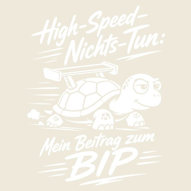 High Speed Nichts Tun Schildkröte