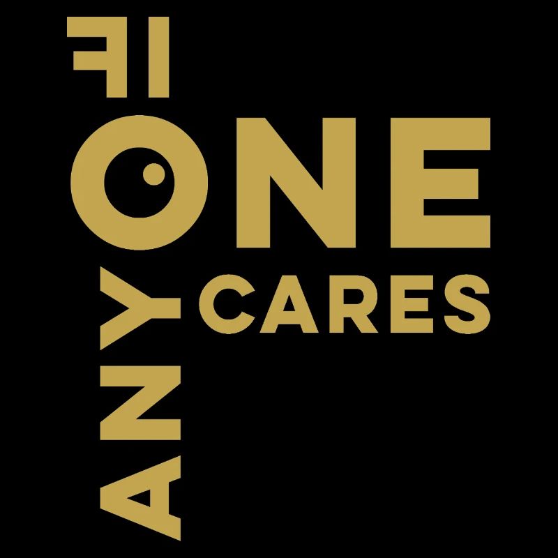IF ANYONE CARES Fontlogo