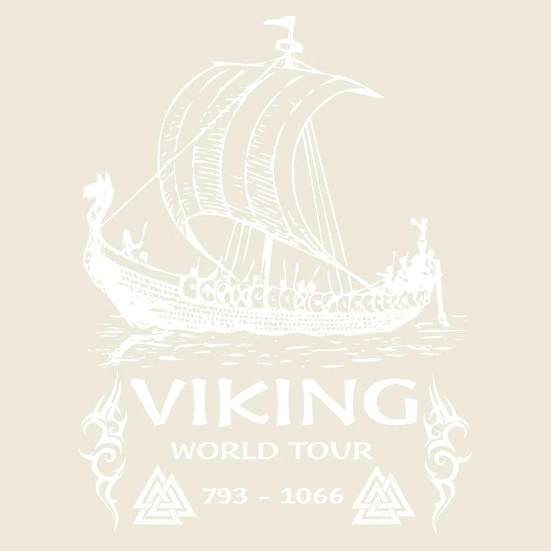 Wikinger Weltreise Schiff Design