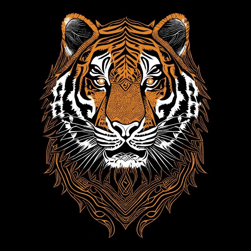 Tiger head