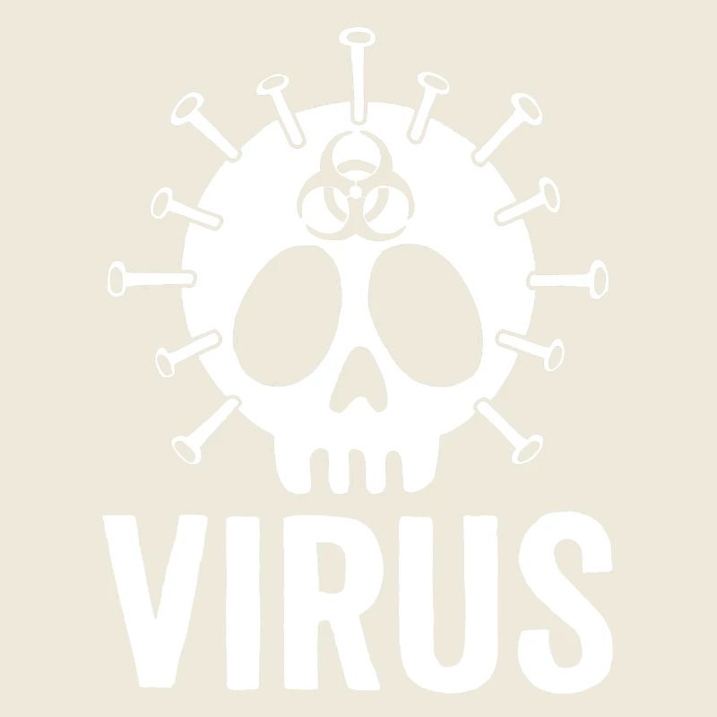 Crâne de virus