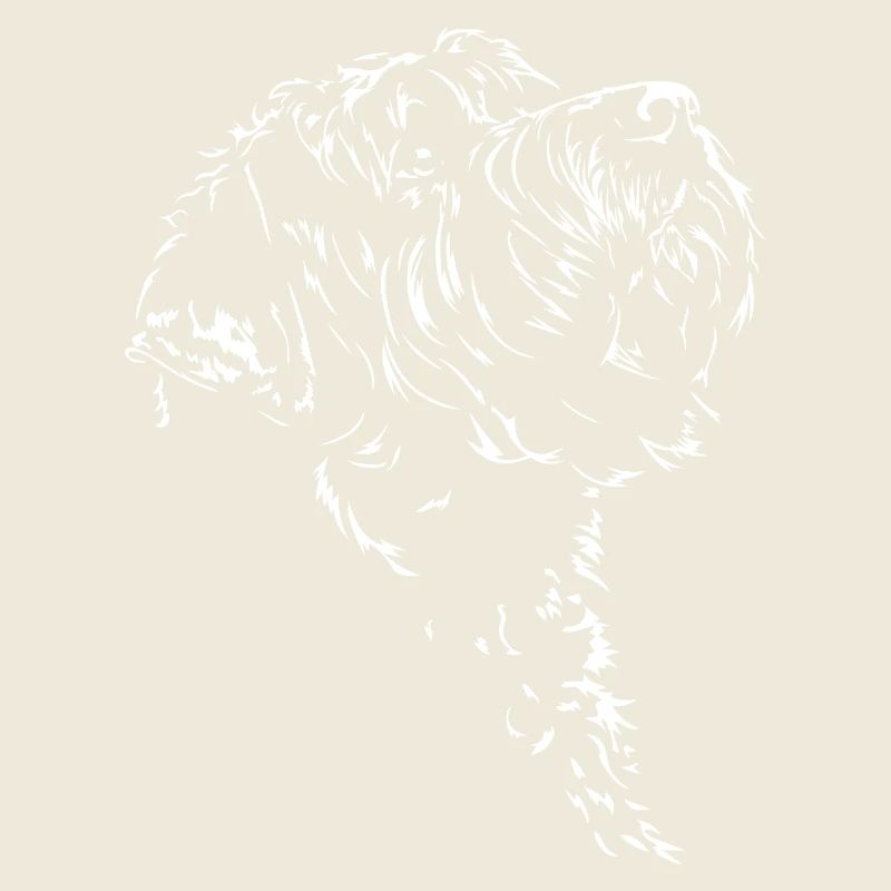 Russian Black Terrier Silhouette Wilsigns