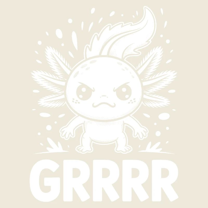 Winged Grump Axolotl