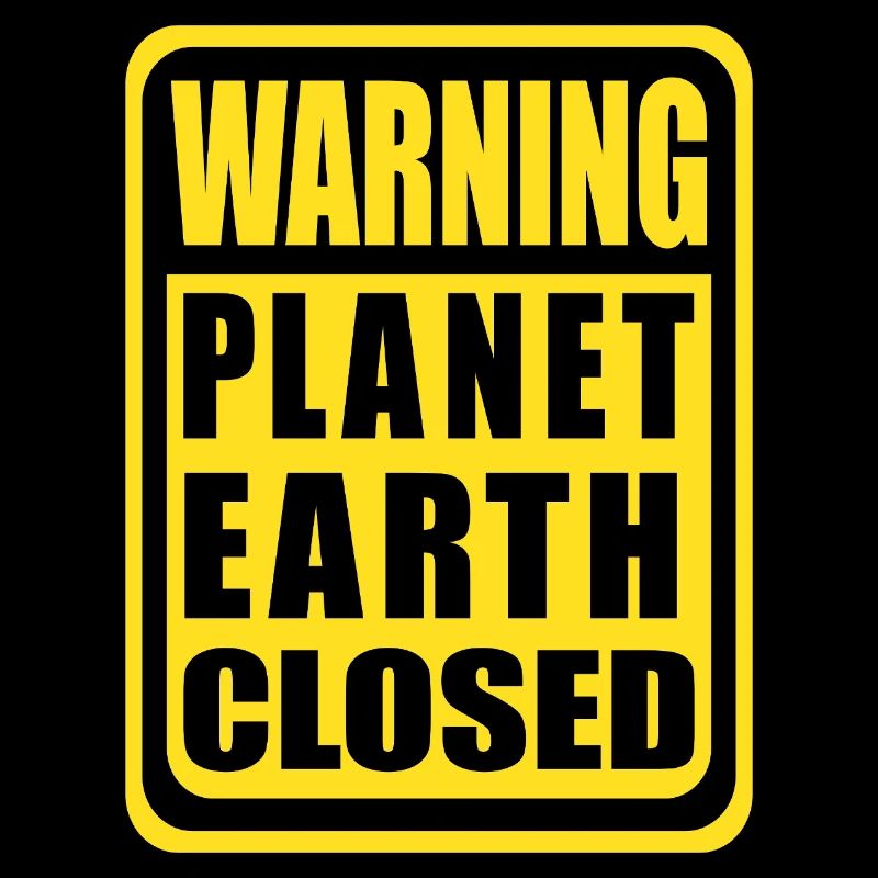 Planet Erde geschlossen