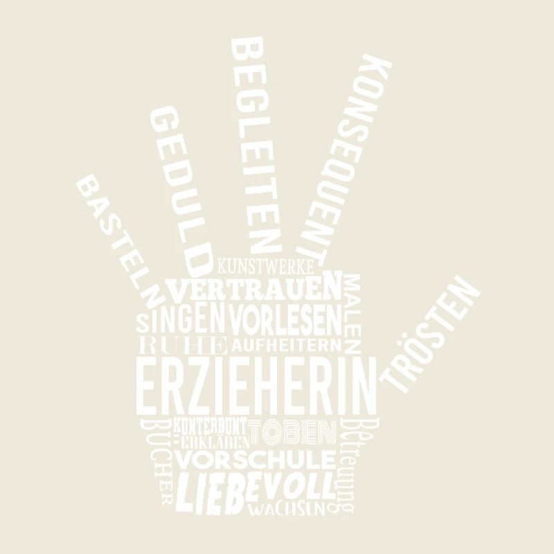 Erzieherin Shirt Wundervolle Worte