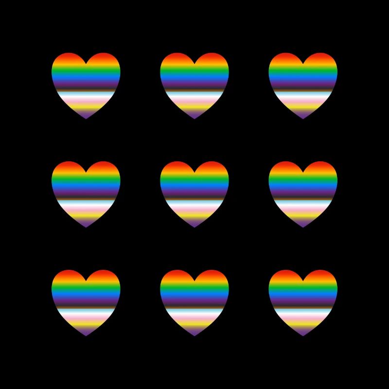 Inklusives Pride-Herz