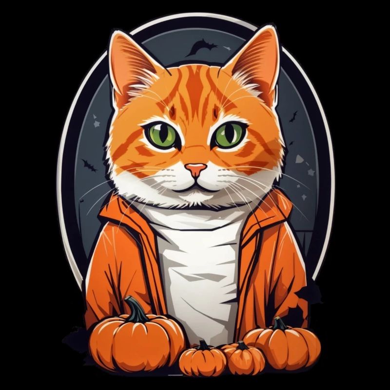 Halloween Katze