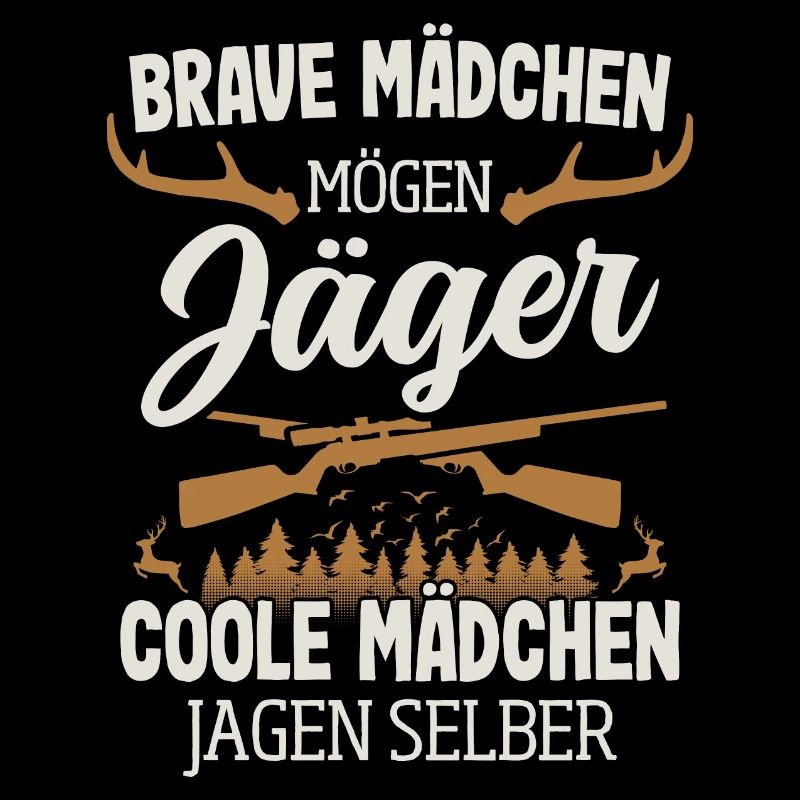 Jäger Mädchen Jagen Selber Hirsch Jagd Jägerin