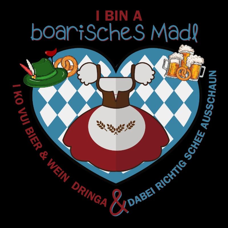 I bin a boarisches Madl