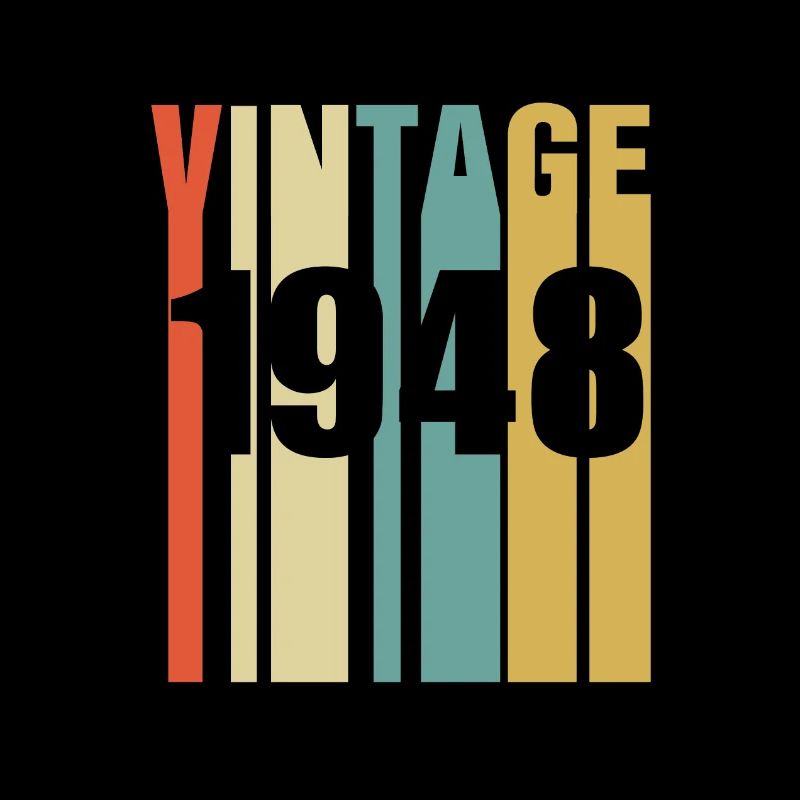 Millésime 1948 Rétro