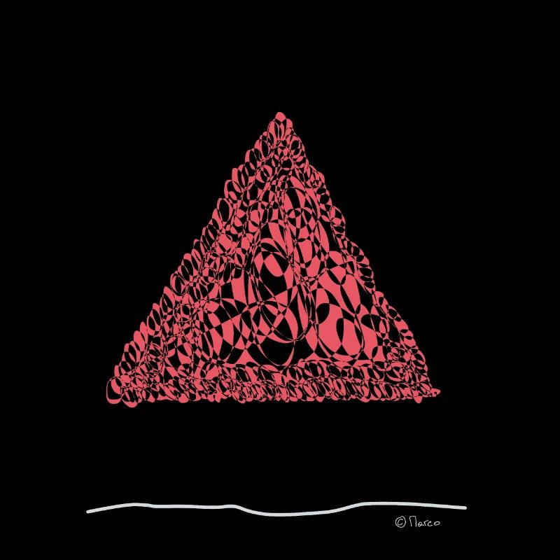 Abstract design das schützende Dach des Zuhause