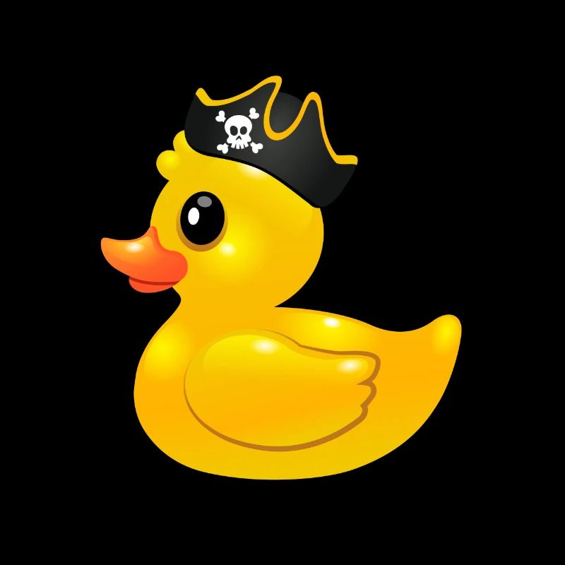 Rubber Duck Pirate - Rubber duck pirate