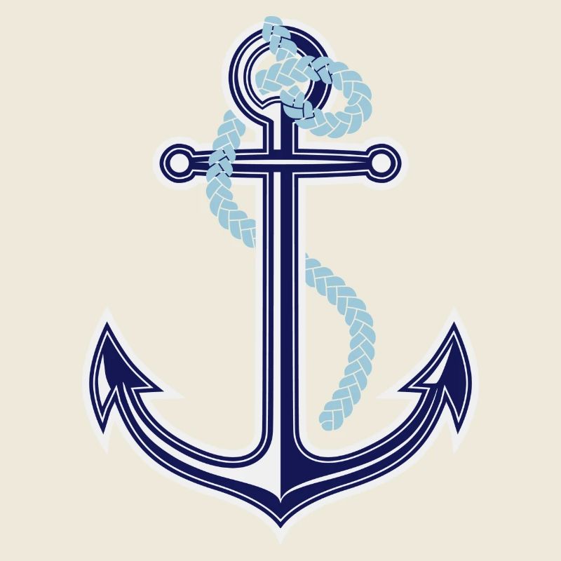 anchor with rope