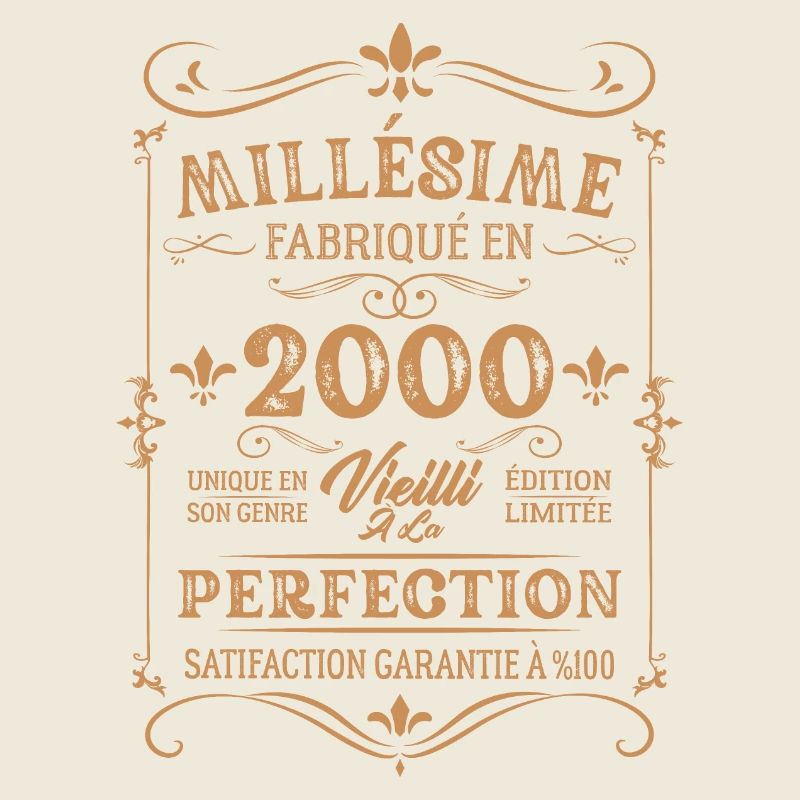Cadeau D'anniversaire Millésime Fabriqué En 2000