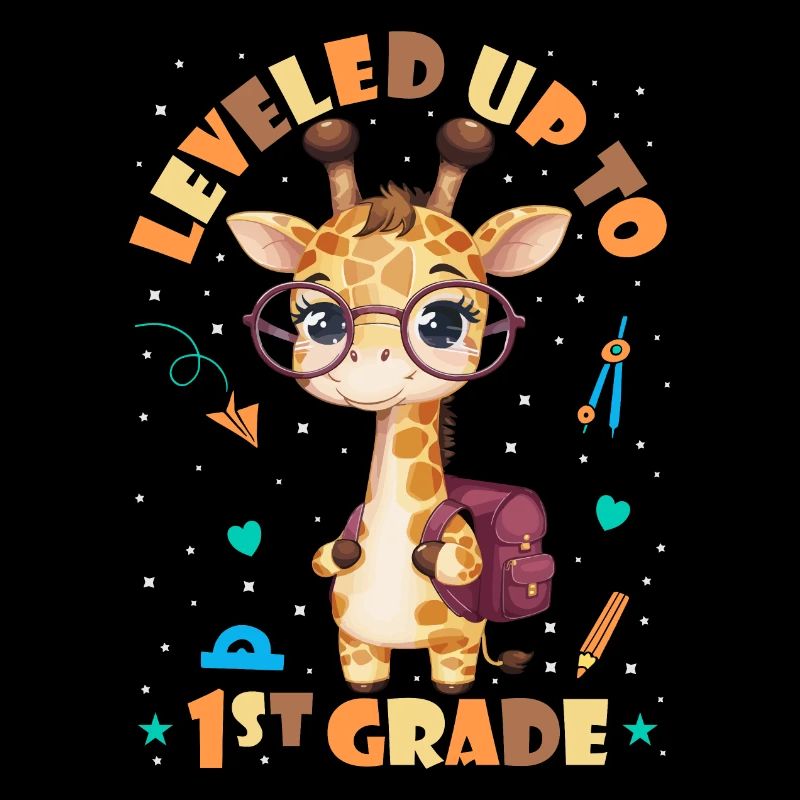 In die 1. Klasse hochgestuft – Lustige Giraffe