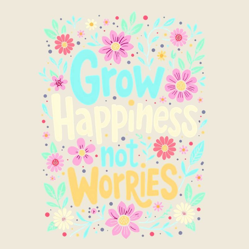 CULTIVEZ LE BONHEUR, PAS LES SOUCIS