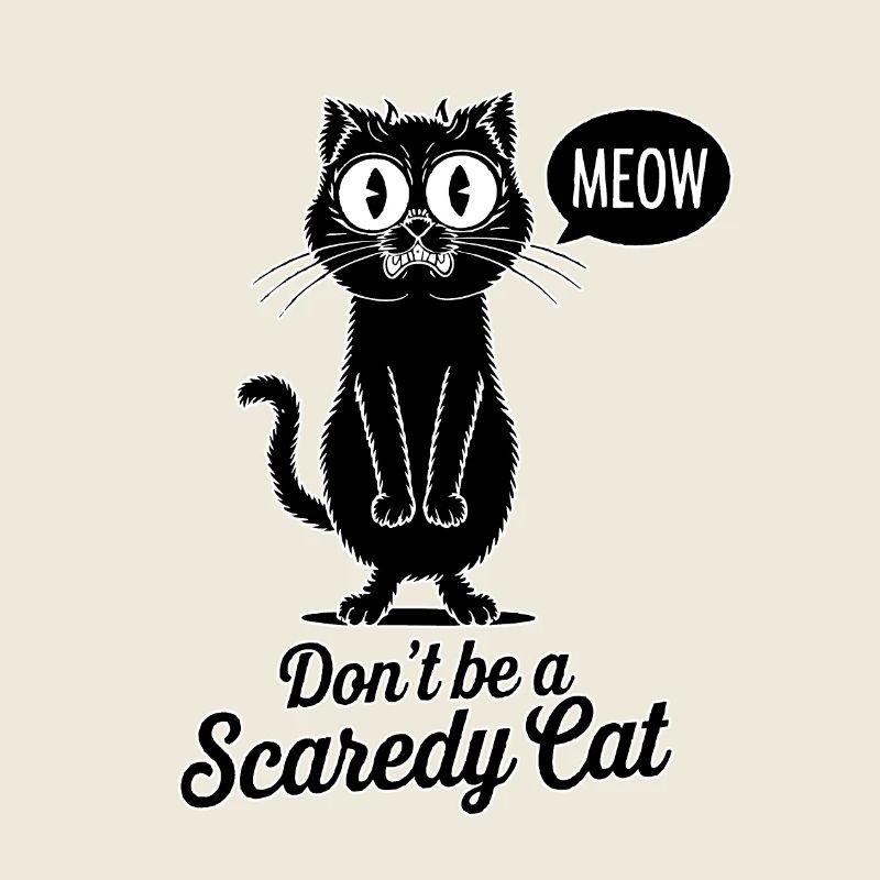 Ne soyez pas un chat effrayé