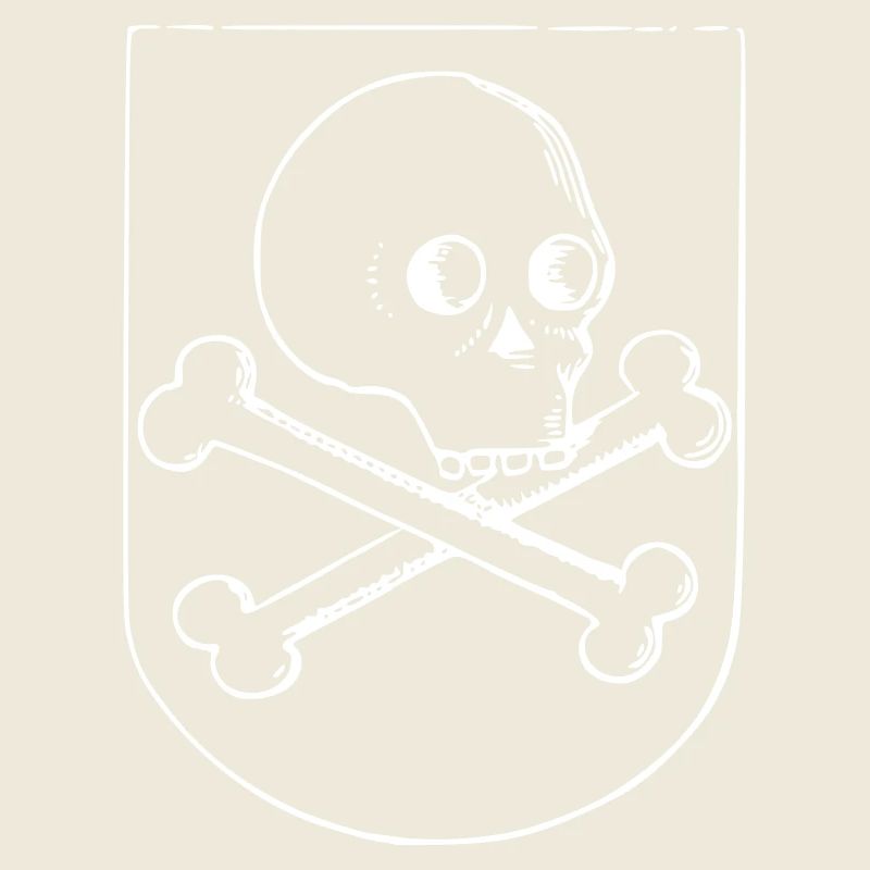 Schädel und Knochen