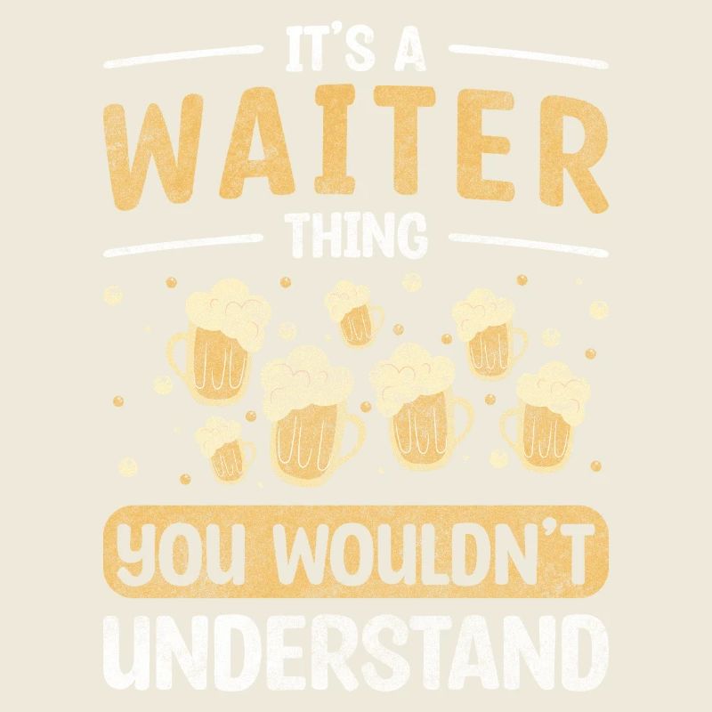 Waiter Gastronomy Profession Service Specialist