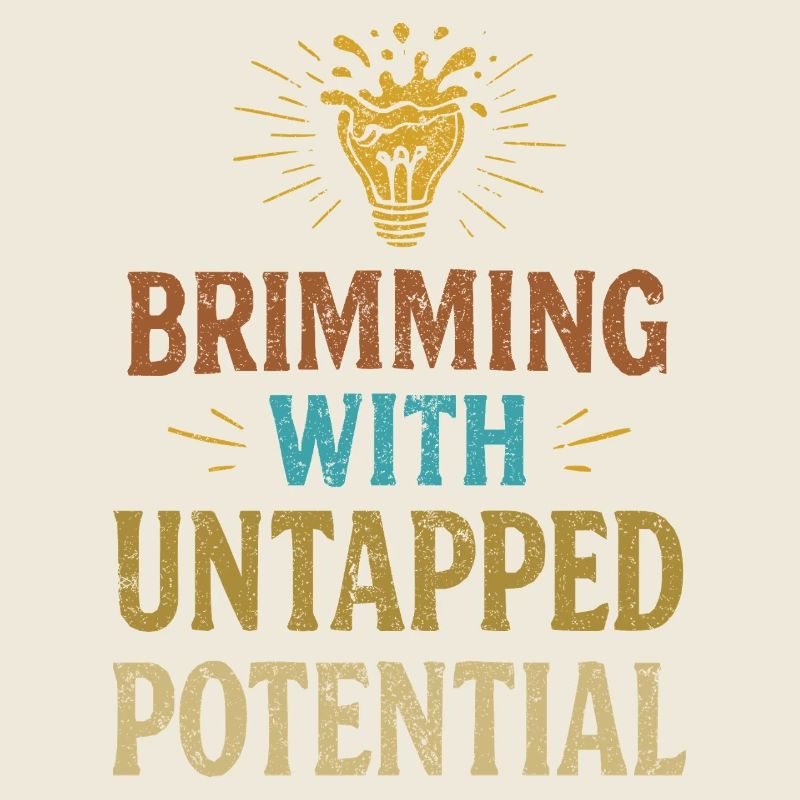 Motivational Message for Ambitious Inspirational Design