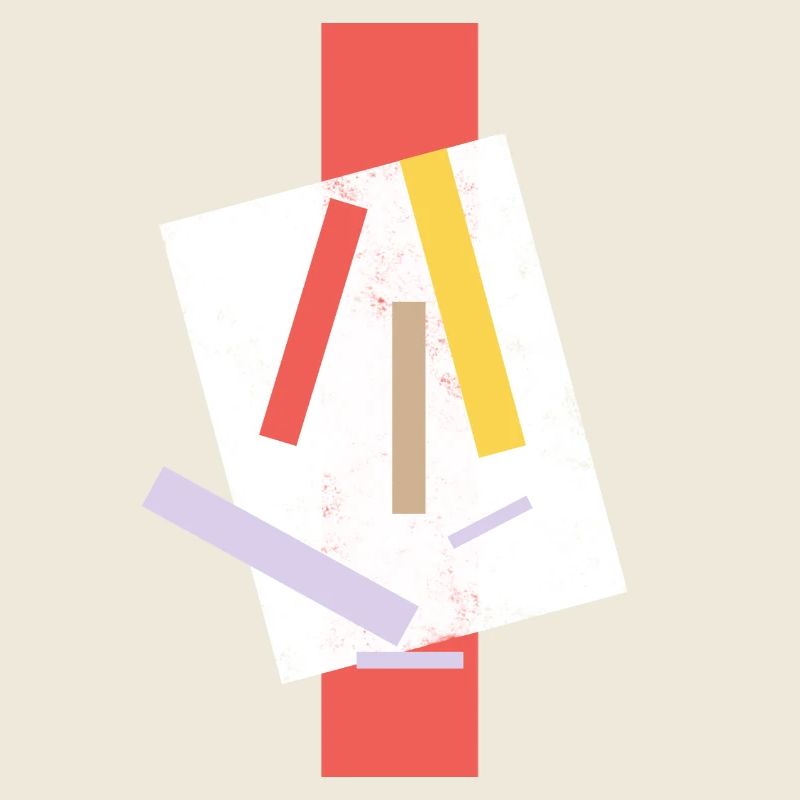 Conception artistique abstraite avec des éclaboussures de couleurs
