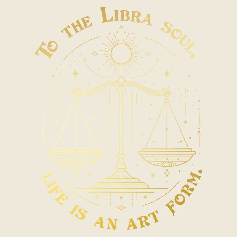 À l’âme de la Balance – Conception du signe astrologique du zodiaque