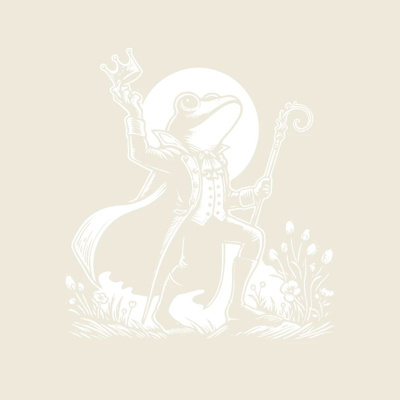 Froschkönig – Märchenhaftes Design
