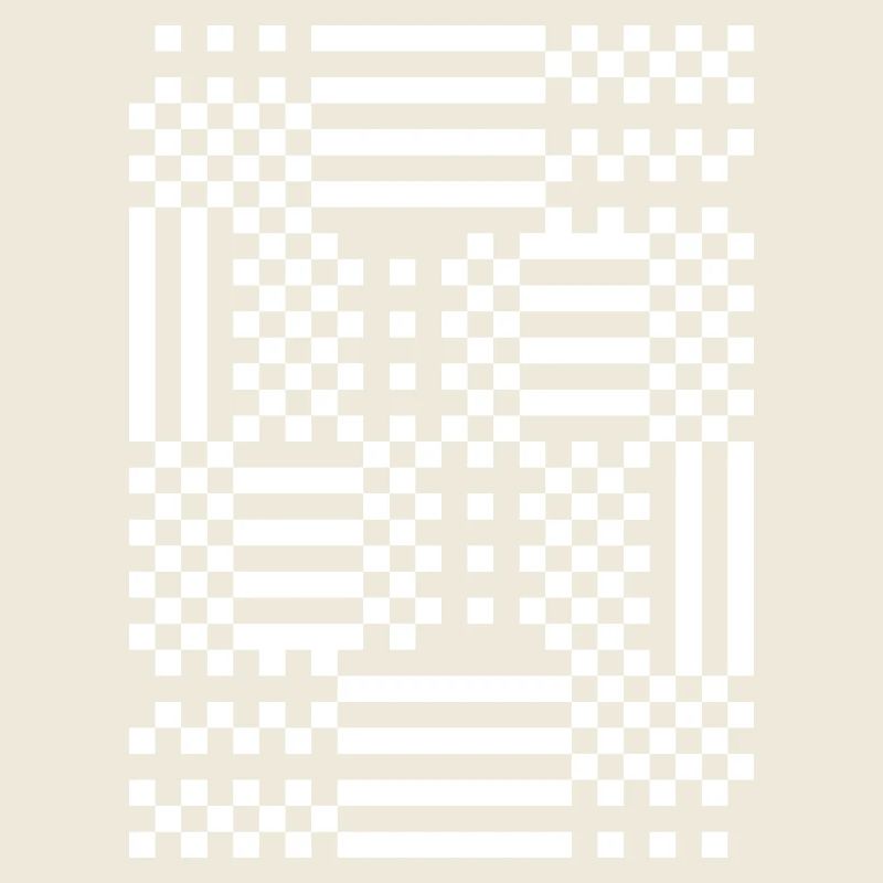 GridFlux Monochromes optisches Muster