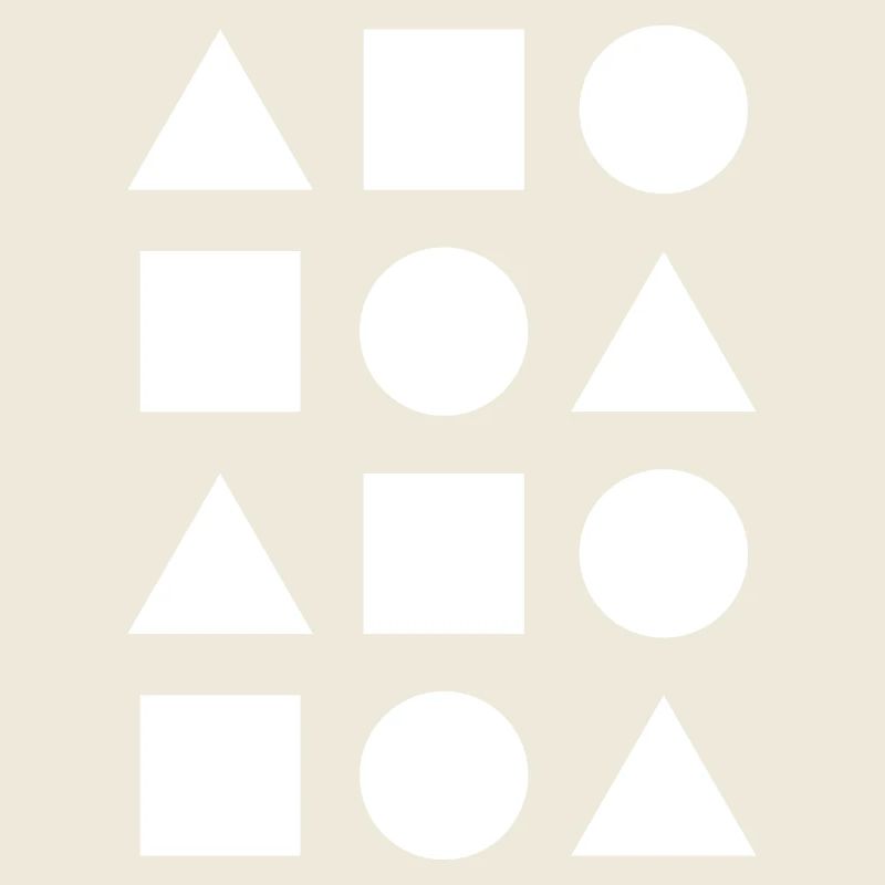 Geometrisches Raster von Formen