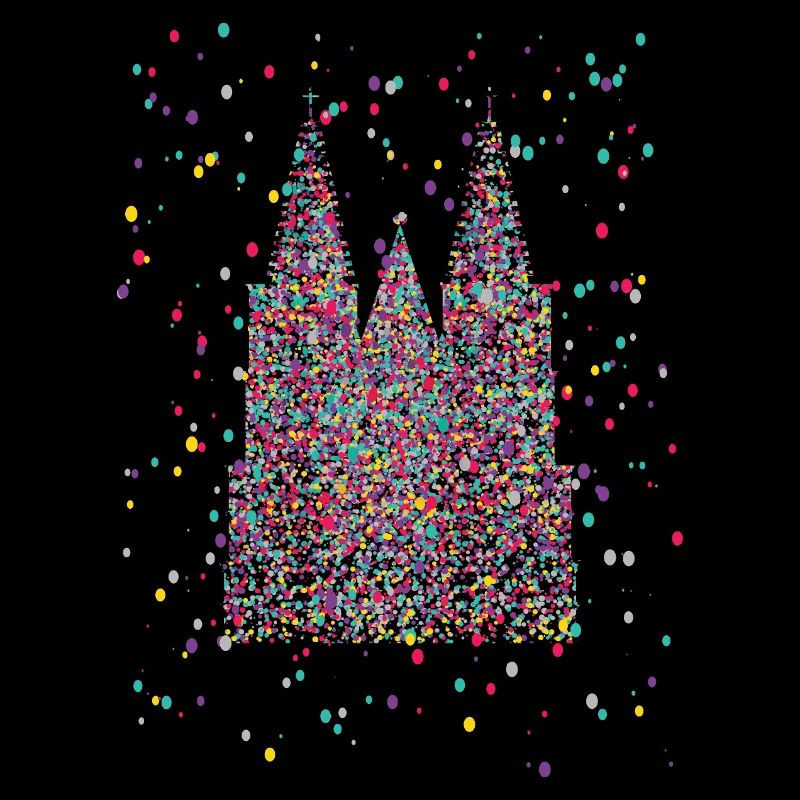 Cathédrale de Cologne Carnaval Carnaval Costume de confettis