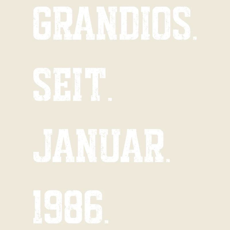 40. Geburtstag Januar 1986