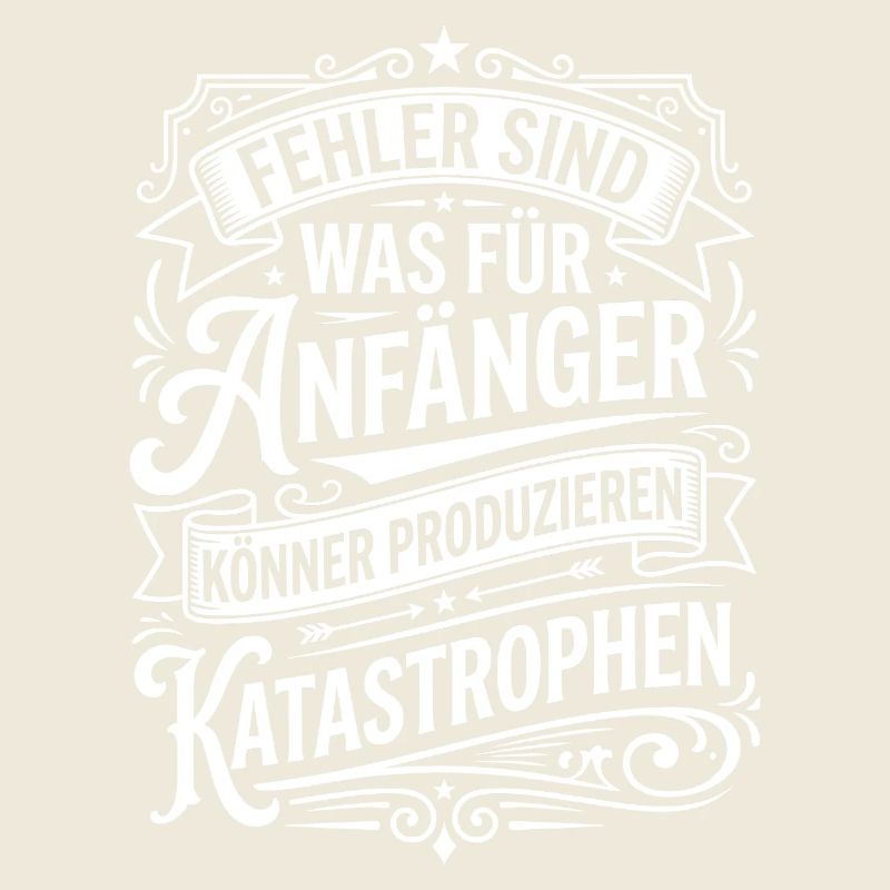 Experts produce catastrophes